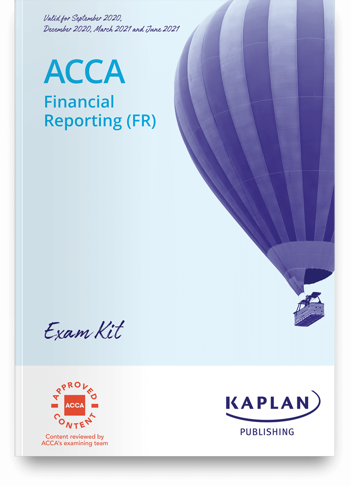 Kaplan ACCA Financial Reporting (FR) Exam Kit 202122 Zamzam Books