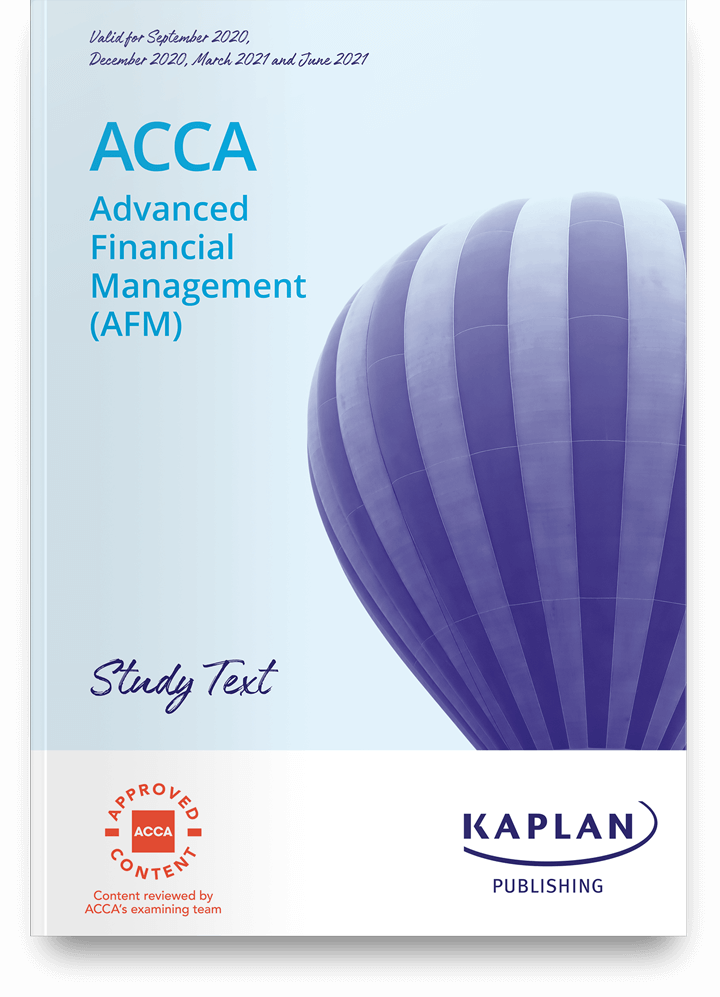 Kaplan ACCA Advanced Financial Management (AFM )Text 202122 Zamzam